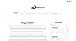 Desktop Screenshot of buckeyekosher.org